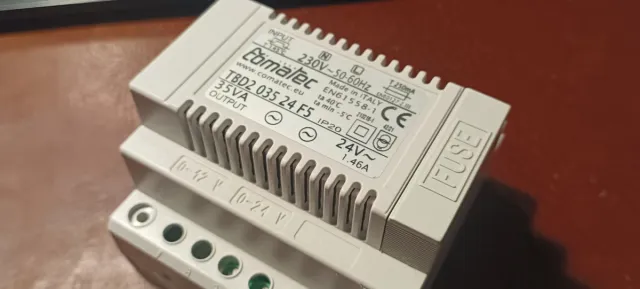 Alimentatore Comatec 24V AC 35VA TBD2 035 24 F5