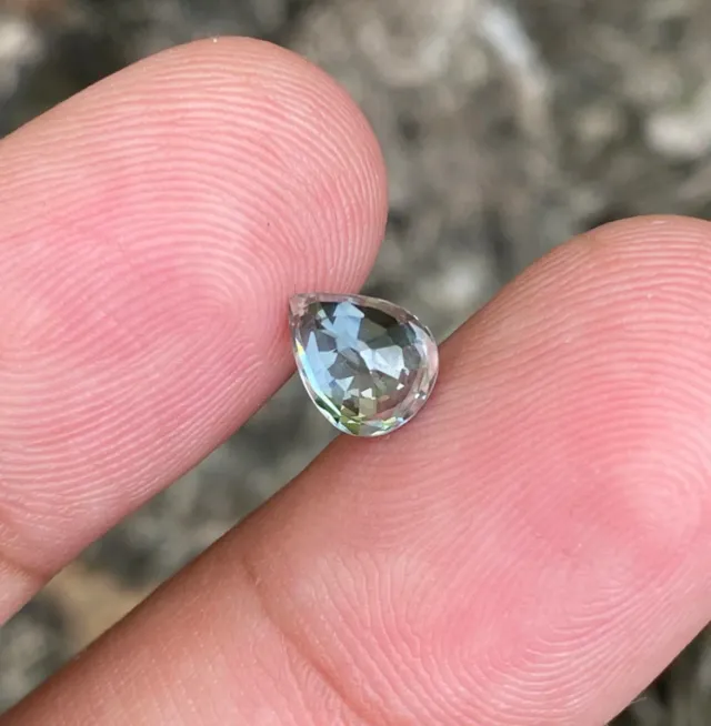 1.31ct Zafiro Azul-Gris Certificado