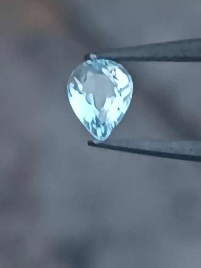 1.31ct Zafiro Azul-Gris Certificado