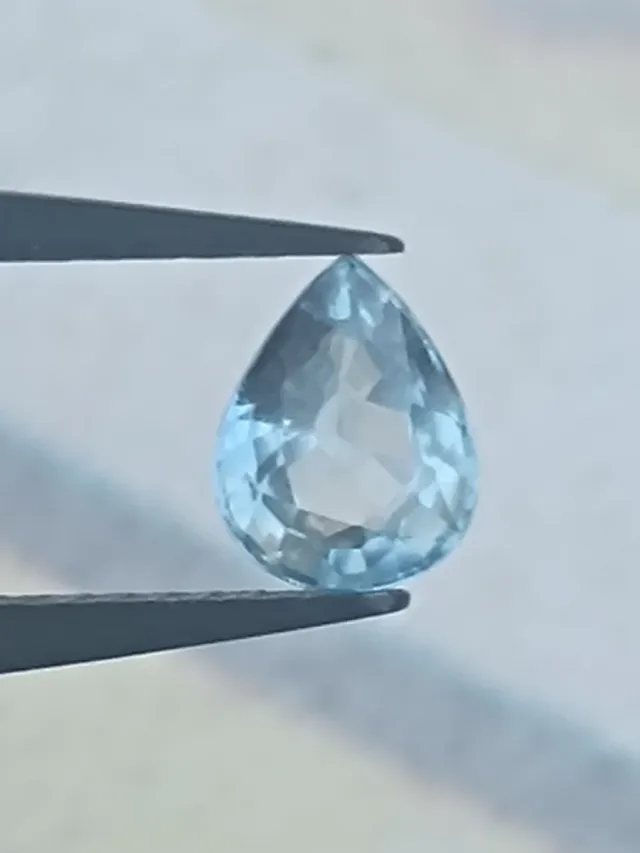 1.31ct Zafiro Azul-Gris Certificado
