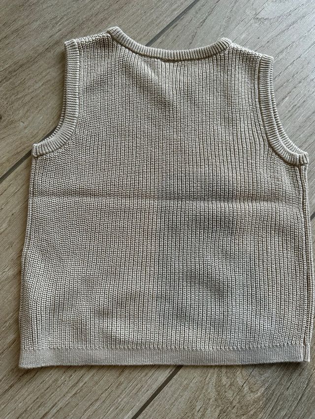 Chaleco punto H&M niño T.98cm