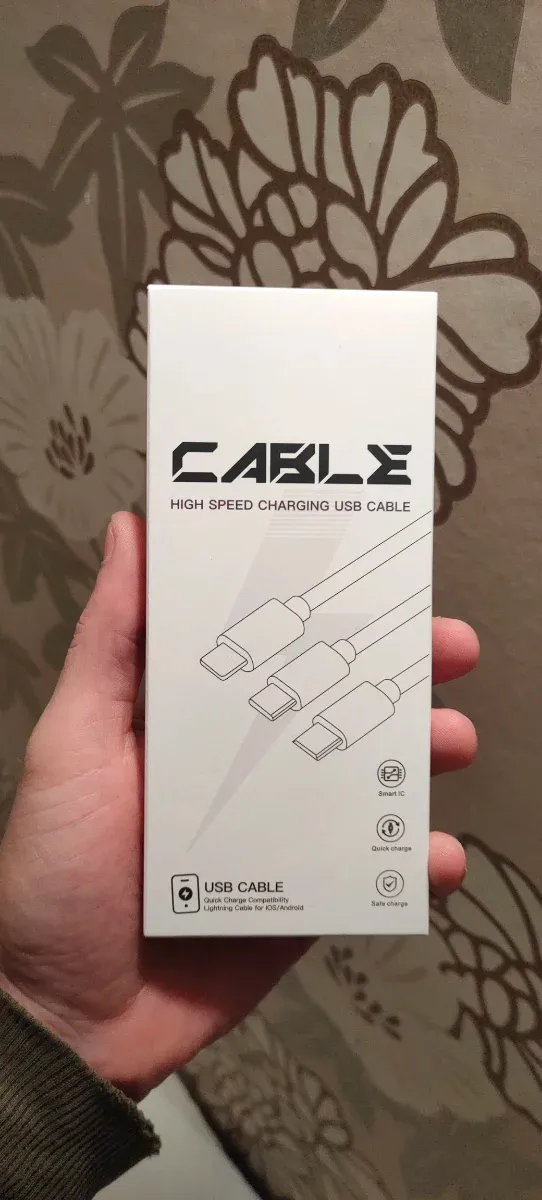 Cable Carga Retráctil Makita Azul Turquesa