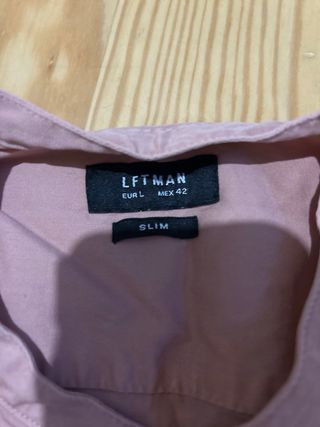 Camisa Lefties Rosa Talla L