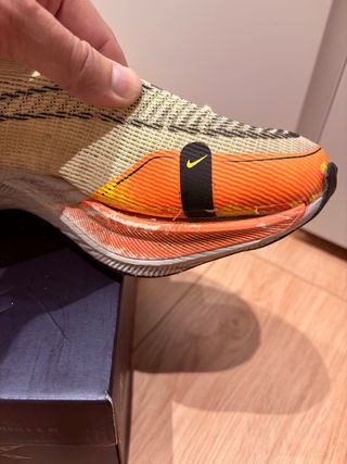 Nike Vaporfly Verdes y Naranjas