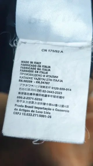 Camiseta Prada Mujer Negra