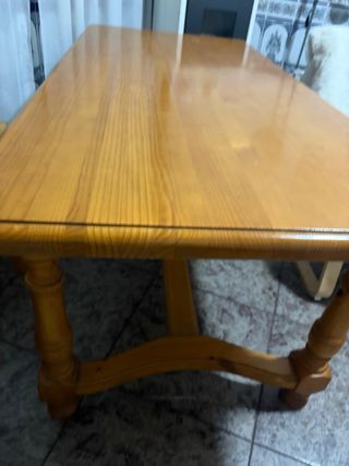 Mesa de comedor madera pino maciza