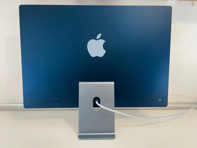 iMac 2021 24 pulgadas, Azul