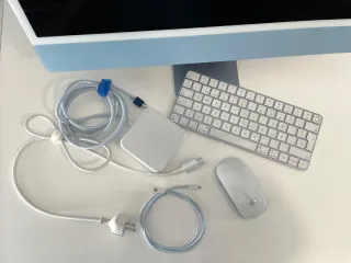 iMac 2021 24 pulgadas, Azul