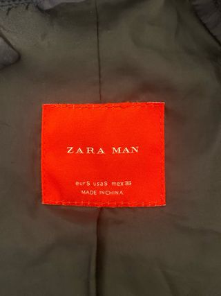 Casaco Zara Man azul