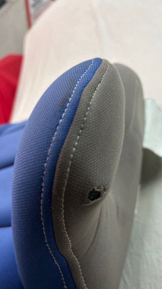 Asiento elevador Sparco azul