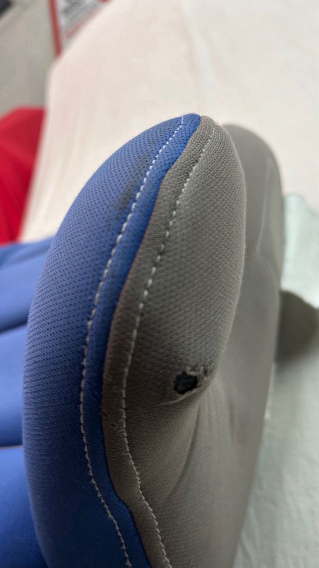 Asiento elevador Sparco azul