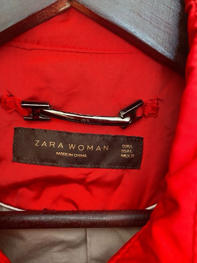 Chaqueta Zara Roja