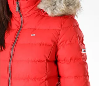 Plumífero Tommy Jeans Rojo Mujer