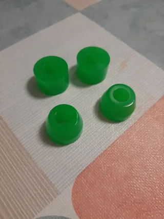 Gomas Bushings para Ejes de Skateboard vintage.