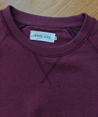 Sudadera Pier One Morada Talla M