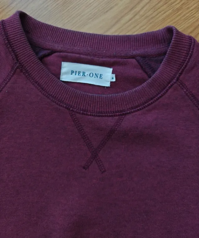 Sudadera Pier One Morada Talla M