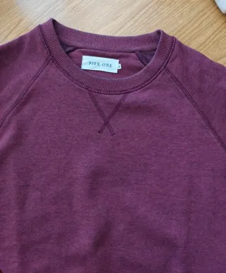 Sudadera Pier One Morada Talla M