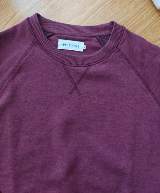 Sudadera Pier One Morada Talla M