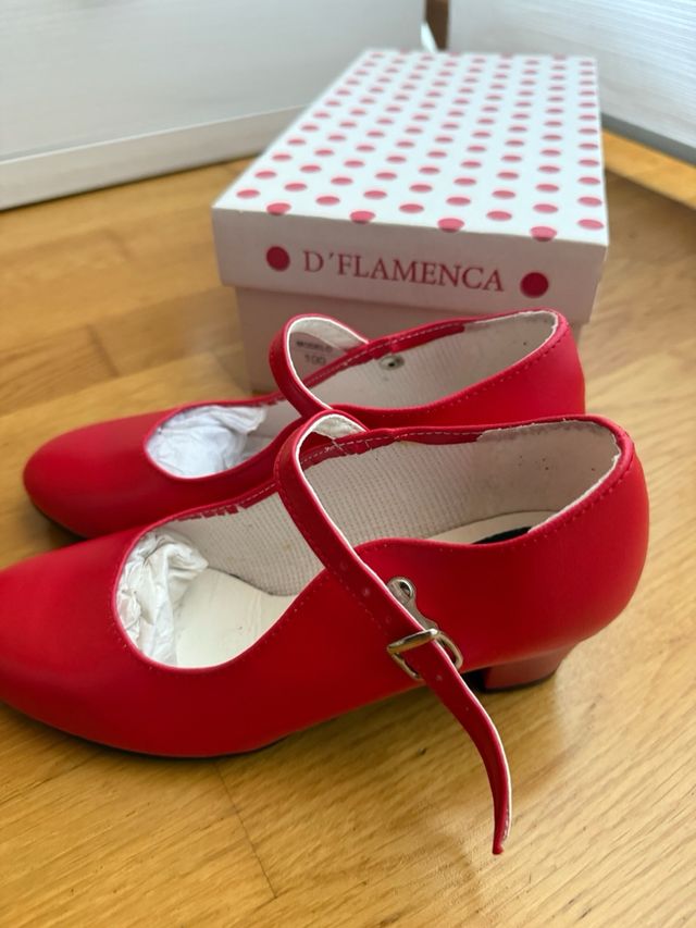 Zapatos Flamenca Niña Talla 36