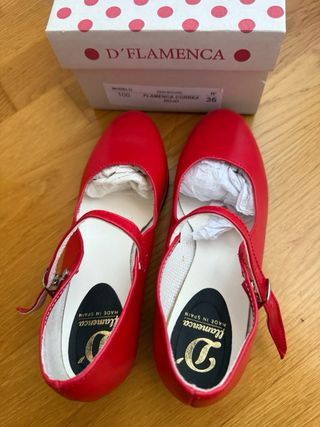 Zapatos Flamenca Niña Talla 36