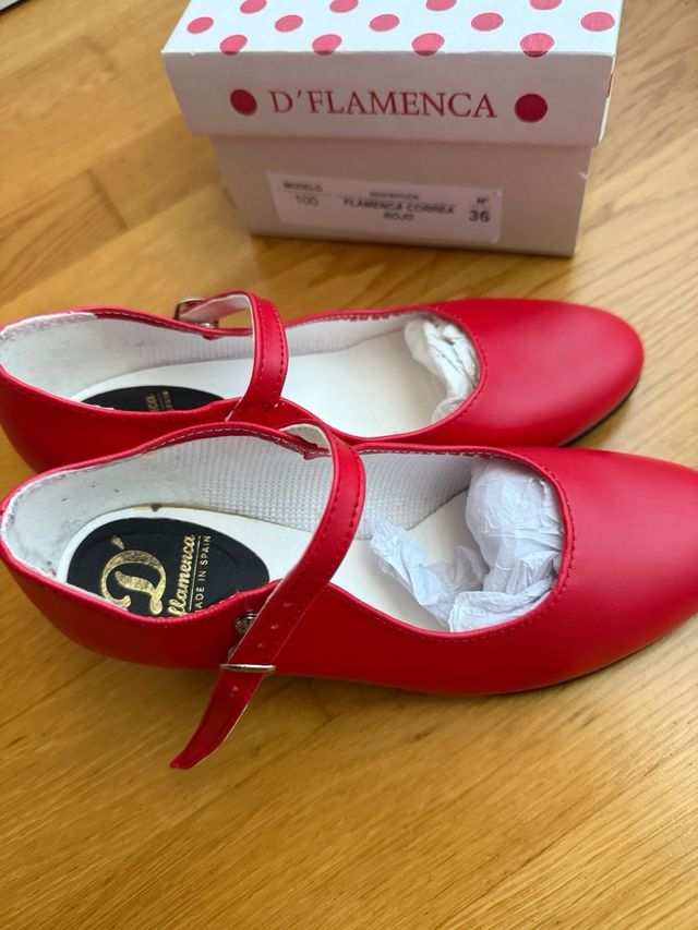 Zapatos Flamenca Niña Talla 36