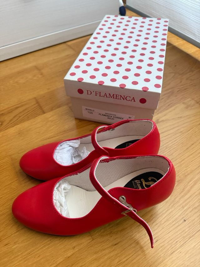 Zapatos Flamenca Niña Talla 36