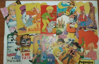 Cuentos troquelados años 80