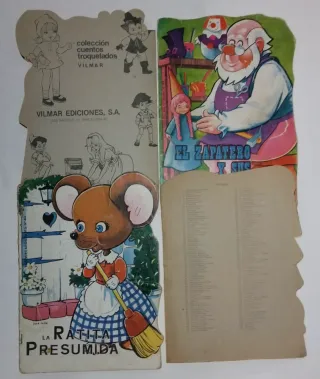 Cuentos troquelados años 80