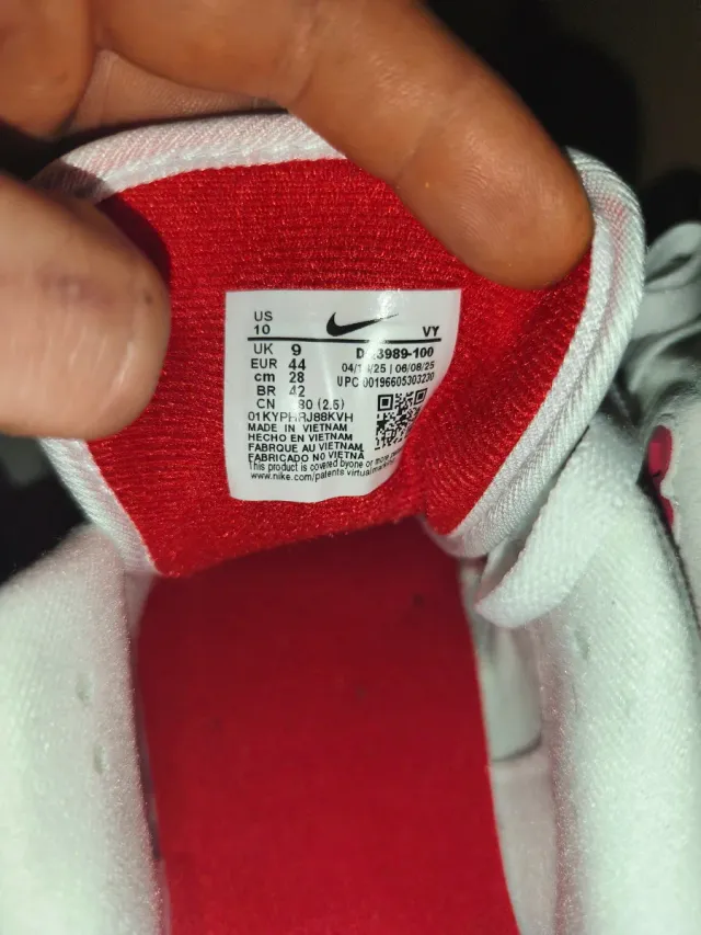 Nike Air Max Rojo y Blanco