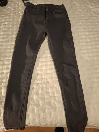 Pantalón vaquero AD'ORO gris talla XS