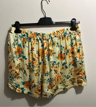 Conjunto Zara flores Talla XL