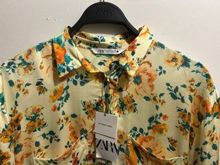 Conjunto Zara flores Talla XL