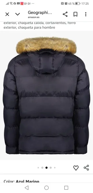 Chaqueton (Unisex) Geographical Norway MARRÓN CHOC