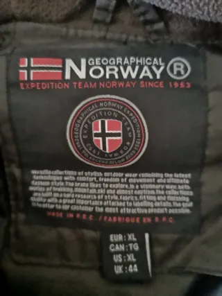 Chaqueton (Unisex) Geographical Norway MARRÓN CHOC