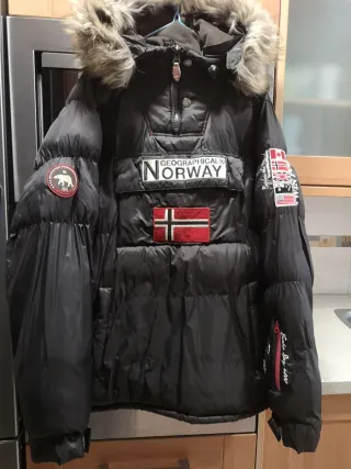 Chaqueton (Unisex) Geographical Norway MARRÓN CHOC