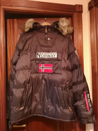 Chaqueton (Unisex) Geographical Norway MARRÓN CHOC