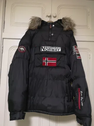 Chaqueton (Unisex) Geographical Norway MARRÓN CHOC