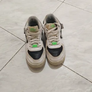 Nike Air Force 1 Shadow Donna Verde Bianco