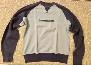 Felpa Lambretta Uomo Azzurro/Viola scuro Taglia L