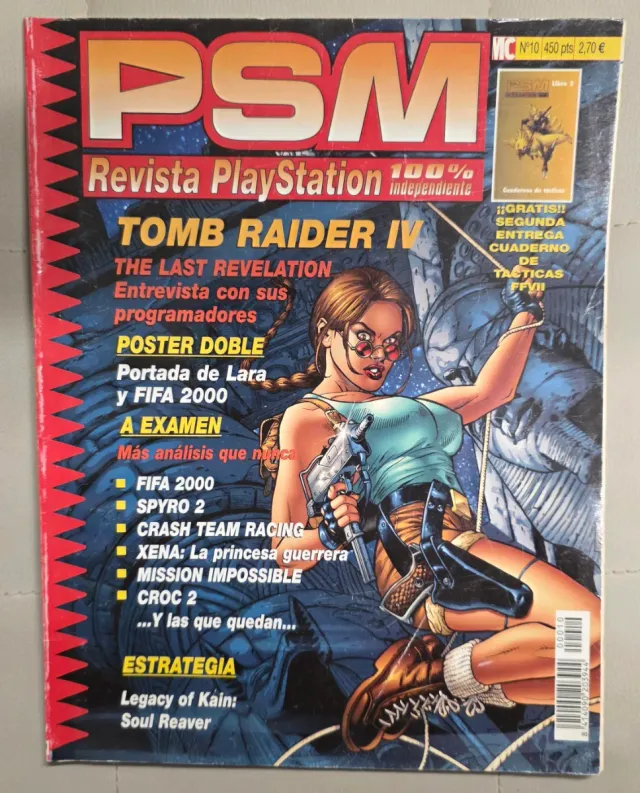Revista PSM N°10 PlayStation con Póster
