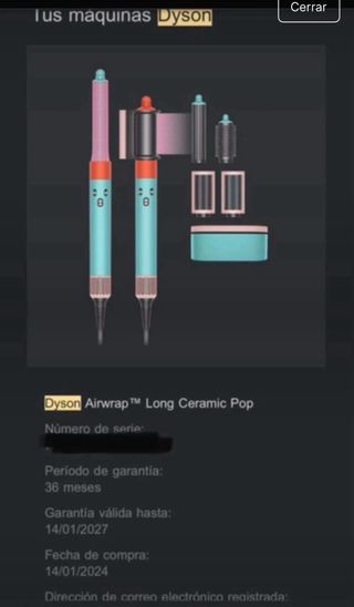 Dyson Airwrap Long Ceramic Pop