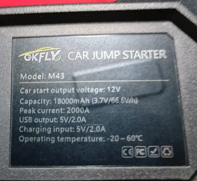 Arrancador de Batería