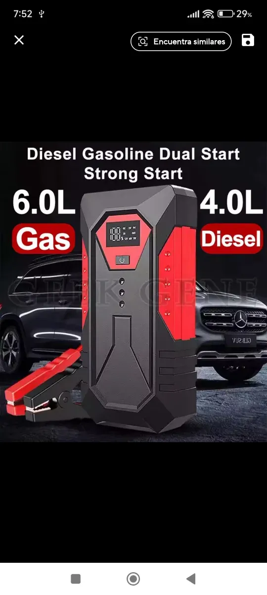 Arrancador de Batería