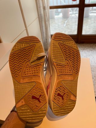 Scarpe Puma Rosa e Bianche