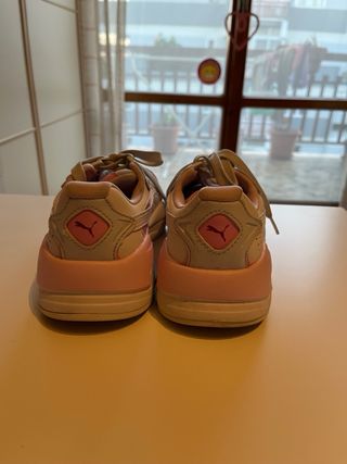 Scarpe Puma Rosa e Bianche