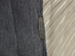 Top donna pizzo grigio