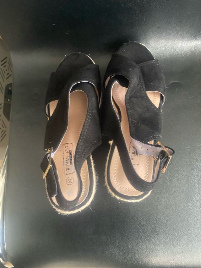 Sandalias Woman Key Negras Talla 39