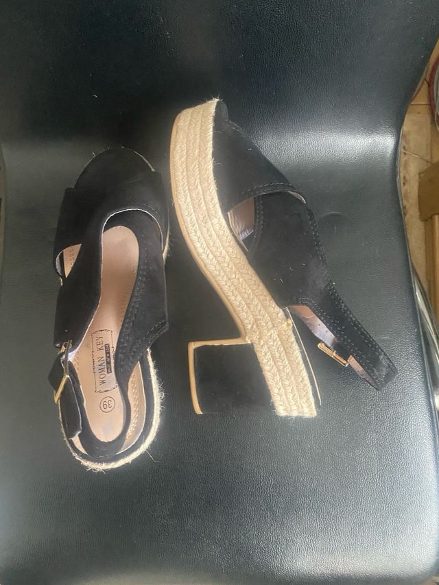 Sandalias Woman Key Negras Talla 39