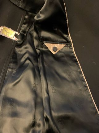 Chaqueta Lana Massimo Dutti Negra