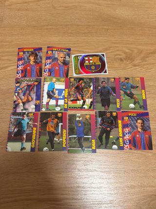 Lote cromos FC Barcelona vintage